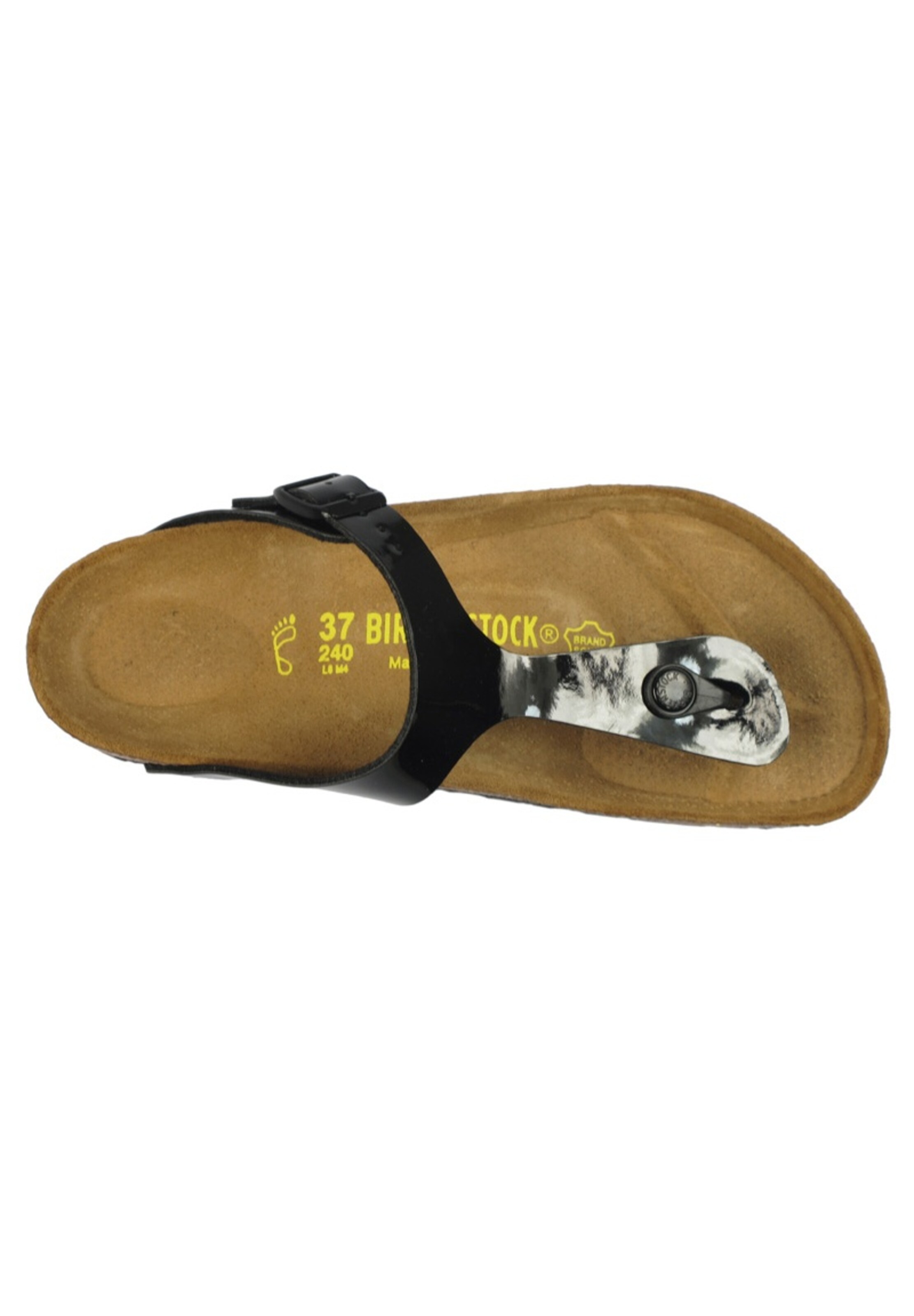 BIRKENSTOCK Σαγιονάρες διχαλωτές 'Gizeh' σε μαύρο