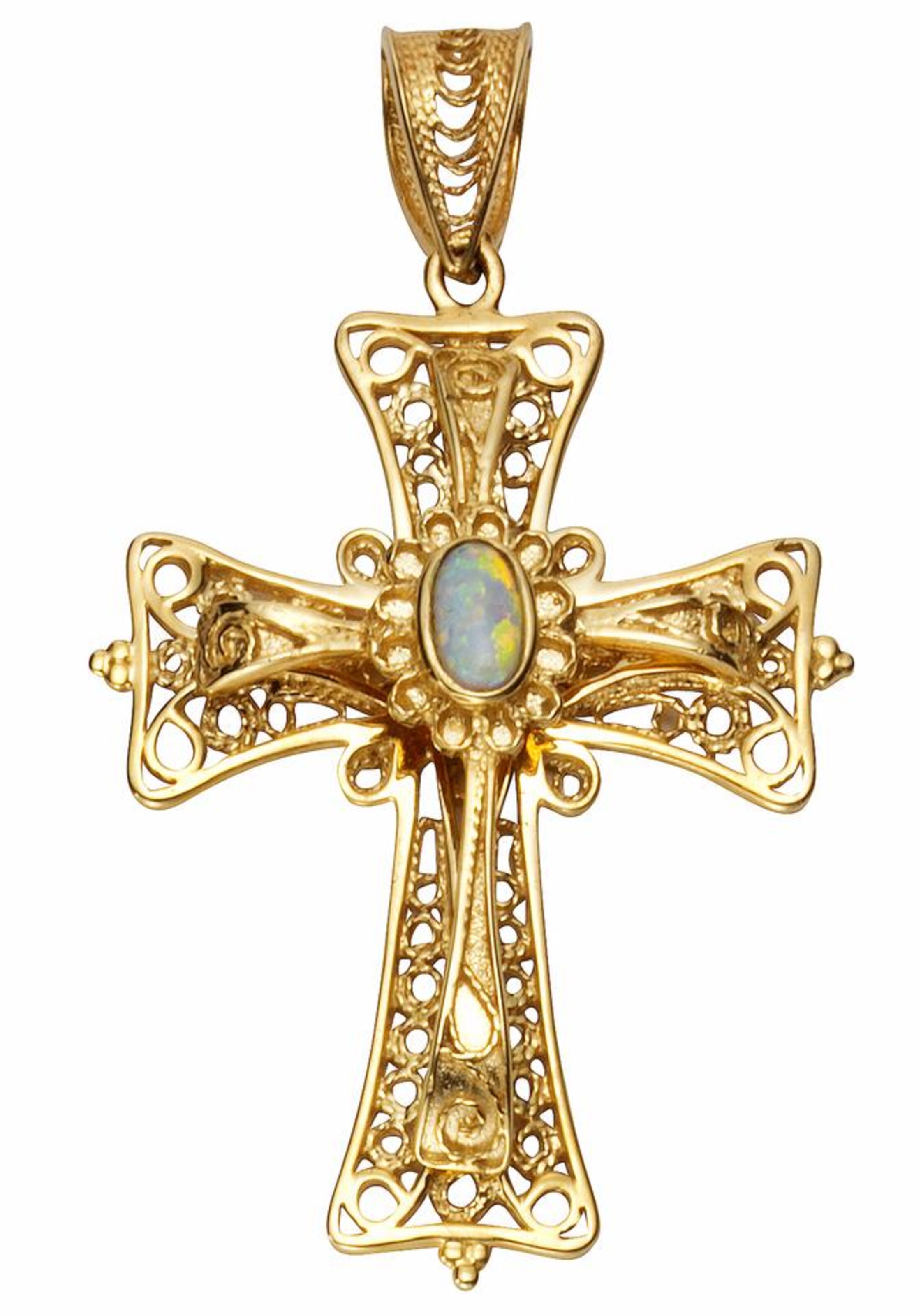 VIVANCE Pendant in Gold: front