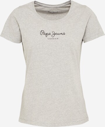 Pepe Jeans T-Shirt 'NEW VIRGINIA' in Grau: predná strana