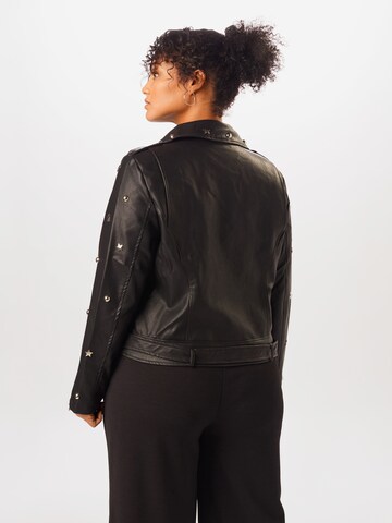 GLAMOROUS CURVE Prehodna jakna | črna barva