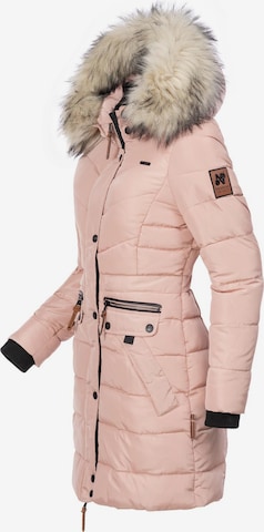 NAVAHOO Χειμερινό παλτό 'Paula' σε ροζ