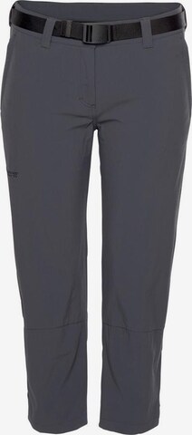 Maier Sports Regular Workout Pants 'Lula' in Grey: front
