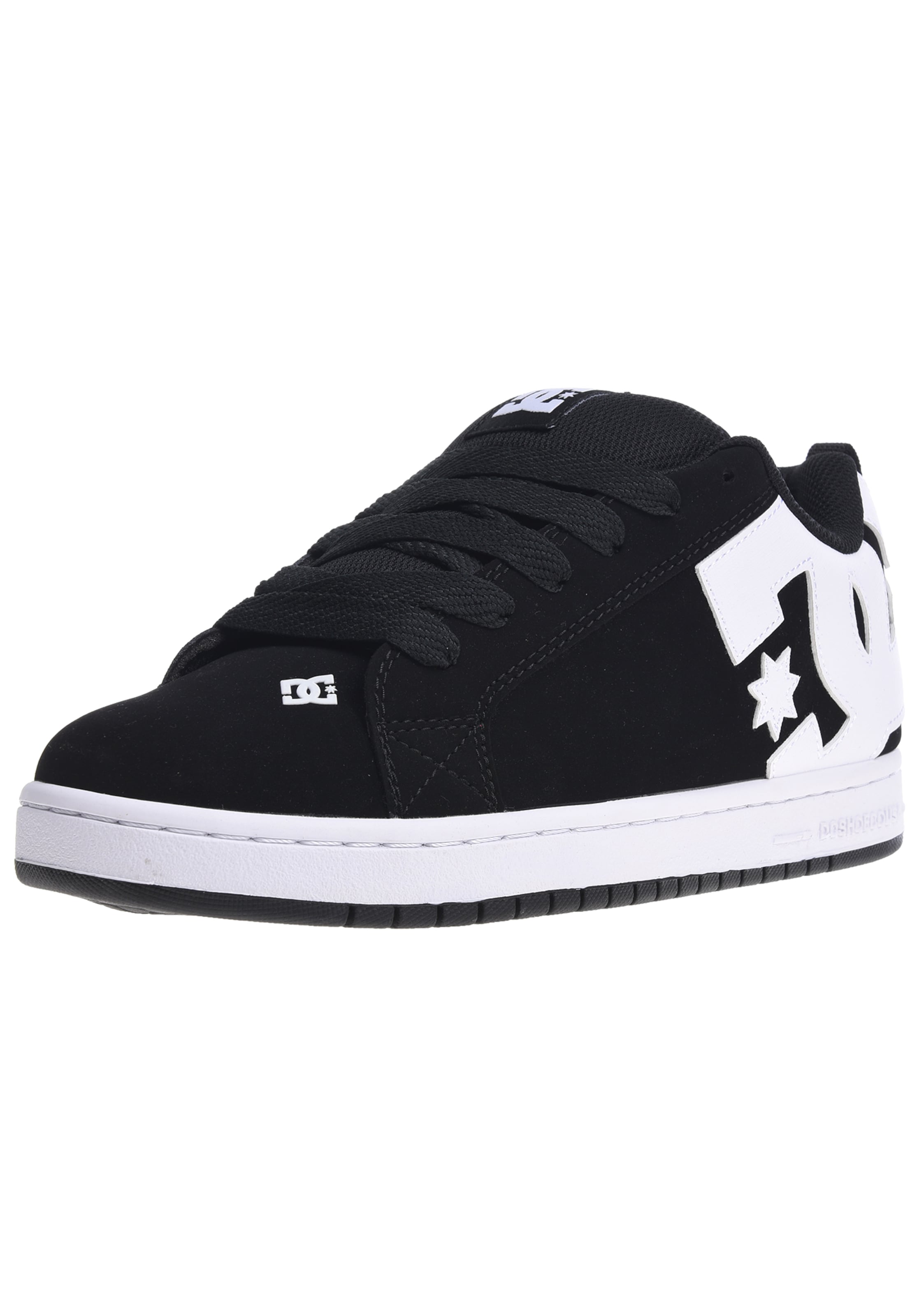 DC Shoes Низкие кроссовки 'Court Graffik' в Черный: спереди