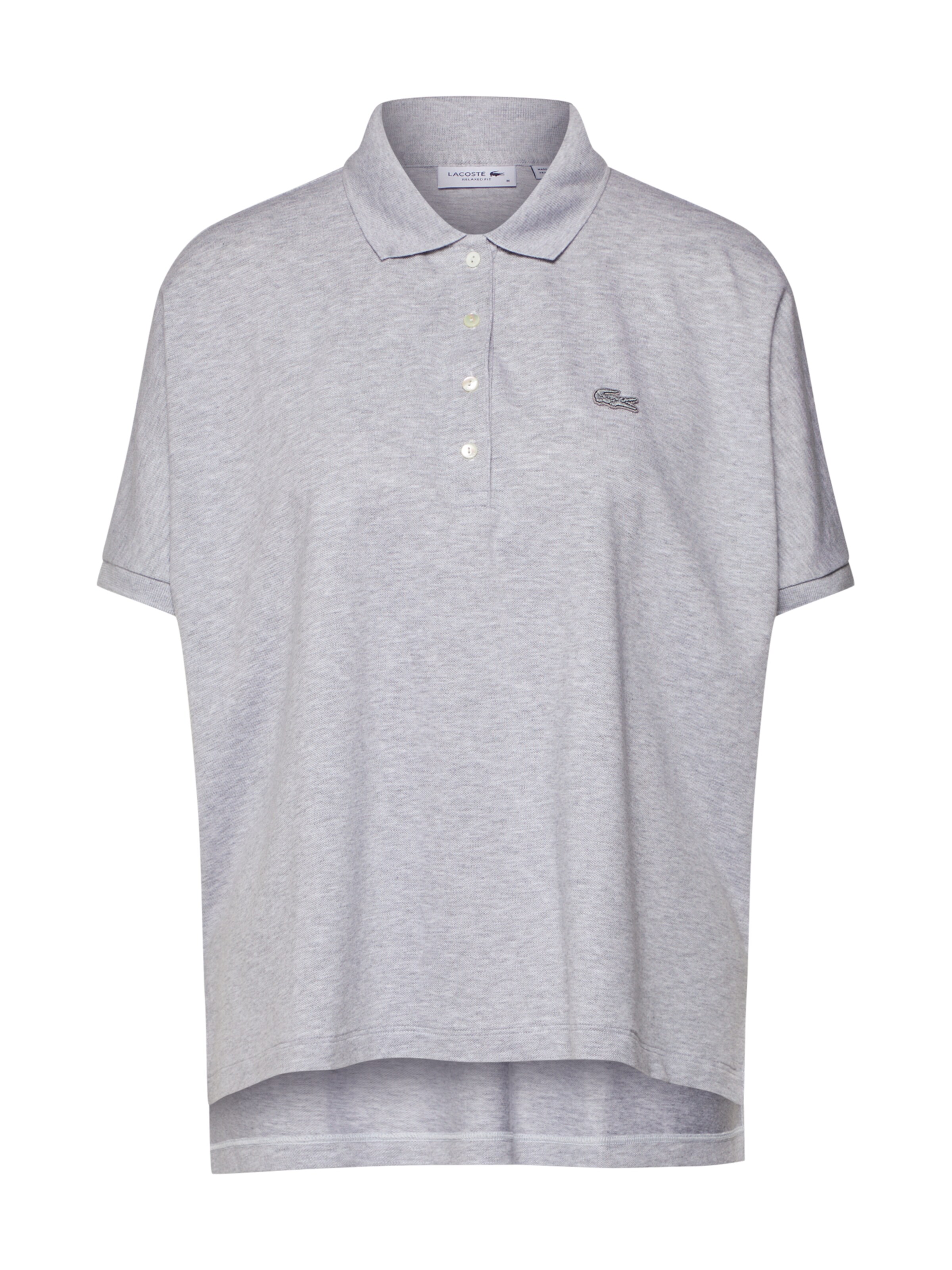 LACOSTE - Poloshirt in silbergrau
