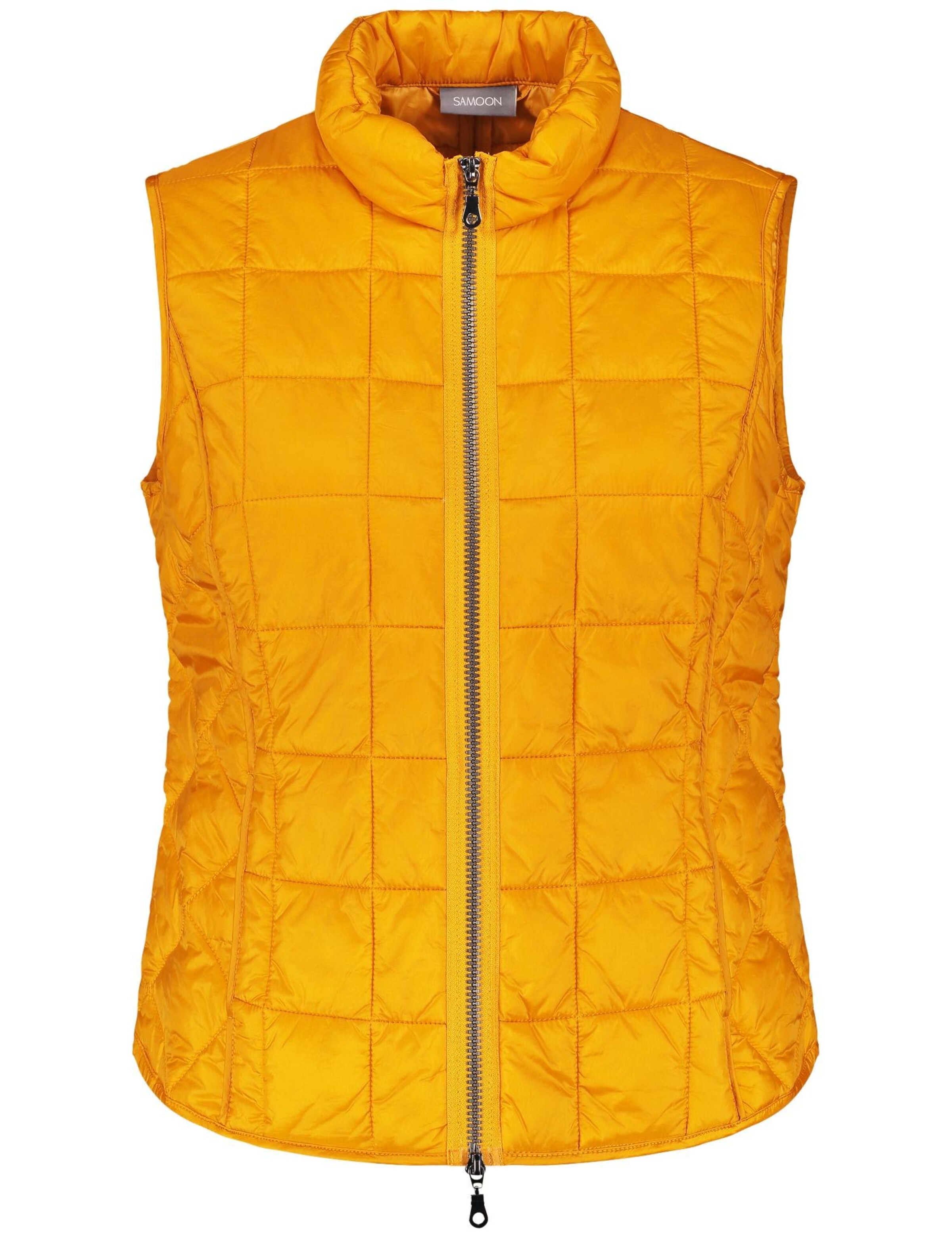 SAMOON - Steppweste in orange