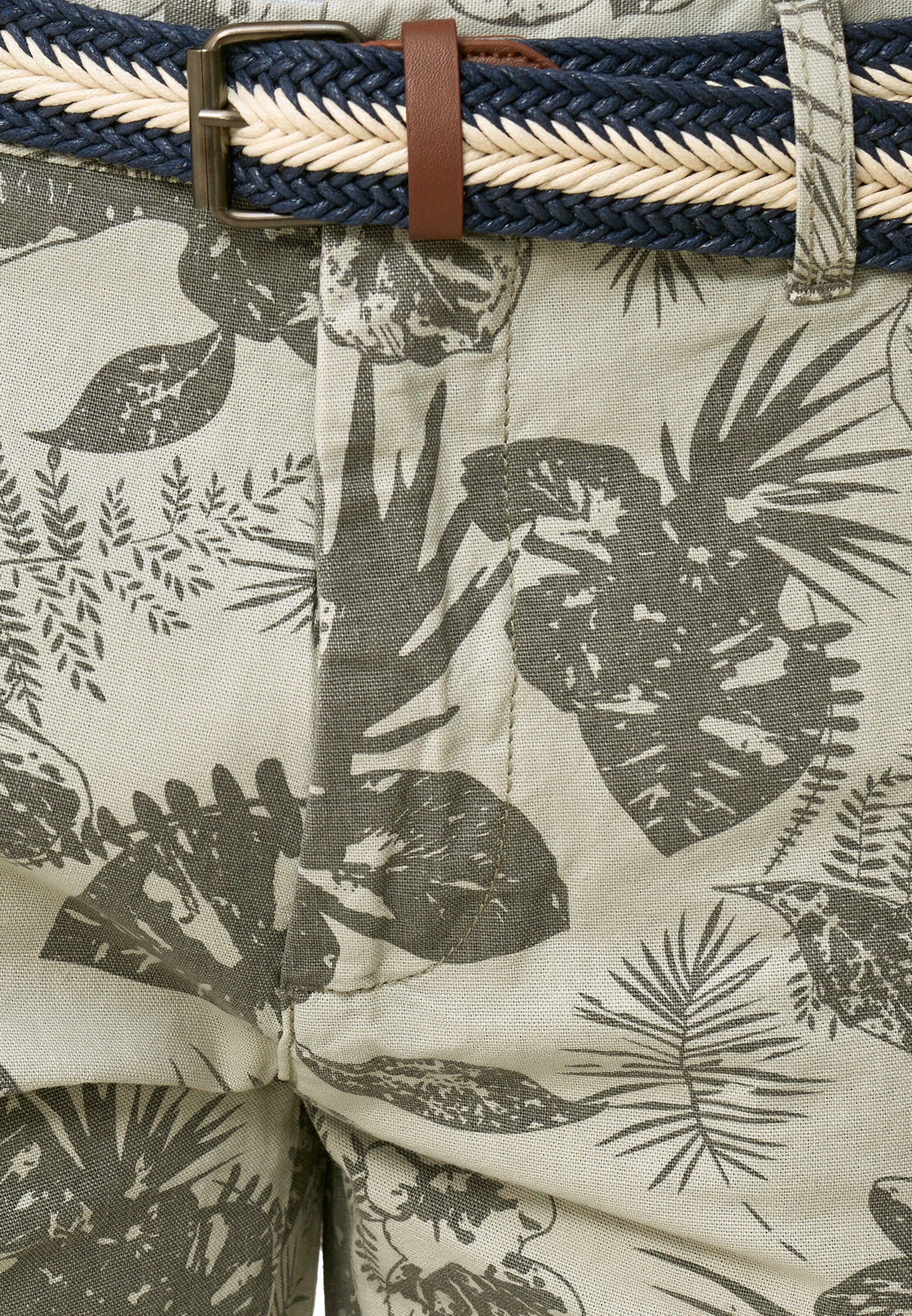 INDICODE JEANS Regular Pants 'Curtain' in Grey