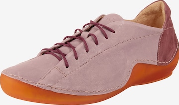 THINK! Athletic Lace-Up Shoes 'Kapsl' in Pink: front