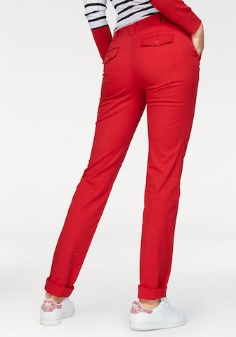 AJC Regular Chinohose in Rot