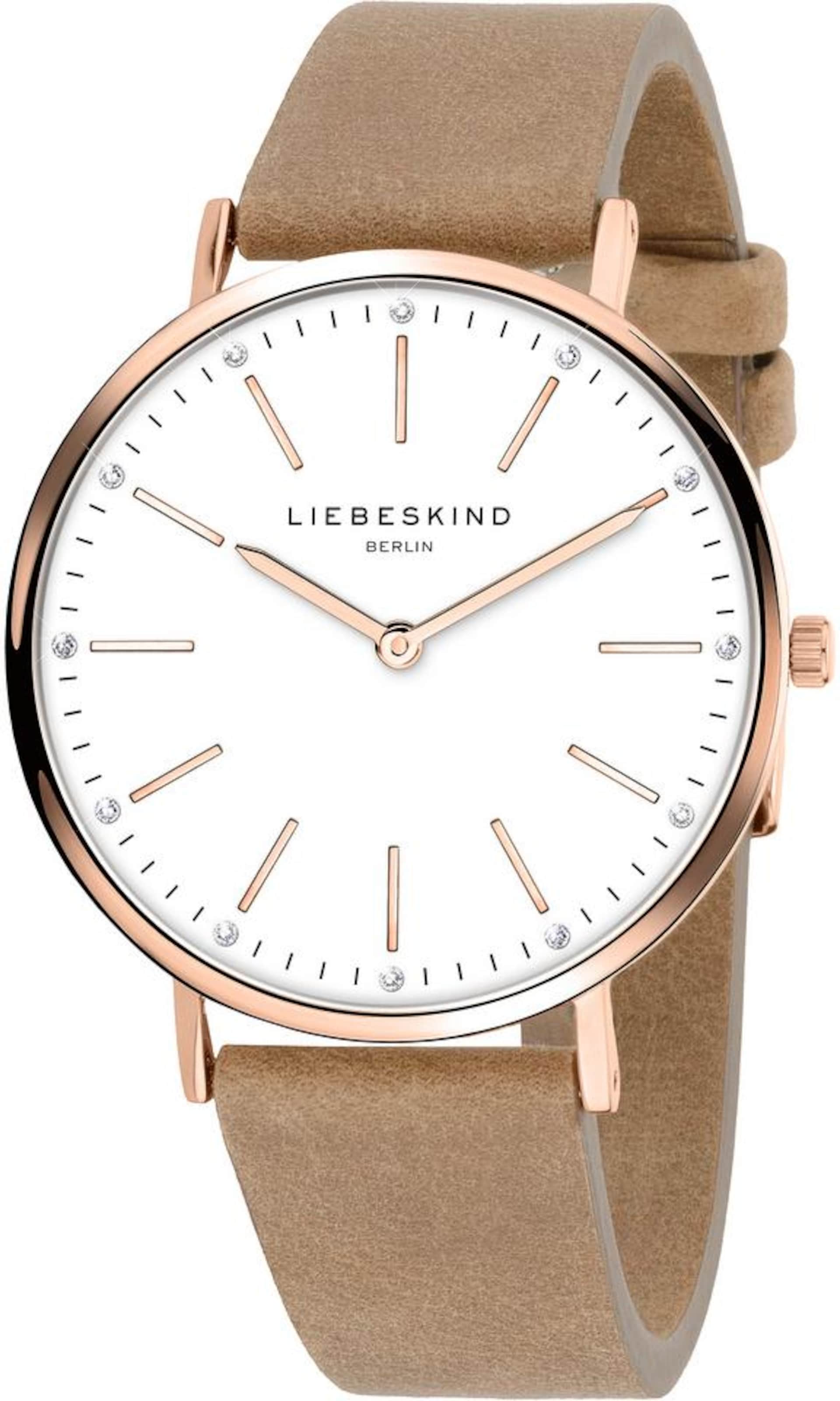Liebeskind Berlin Analog Watch in Beige: front