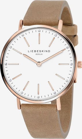 Liebeskind Berlin Analog Watch in Beige: front