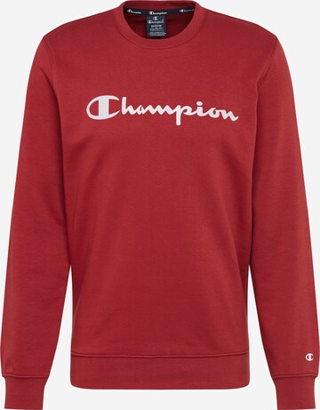 Coupe regular Sweat-shirt Champion Authentic Athletic Apparel en rouge : devant