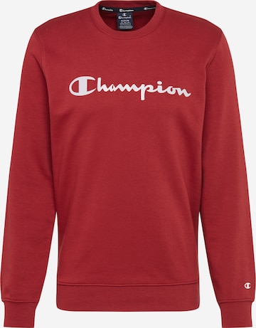 Champion Authentic Athletic Apparel Mikina - Červená: predná strana