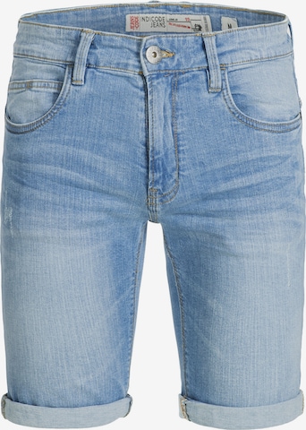 INDICODE JEANS Regular Jeans 'Caden' in Blauw: voorkant