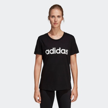 ADIDAS PERFORMANCE Funktsionaalne särk, värv must: eest vaates