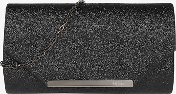 mascara - Clutches 'ENVELOPE FOLD' em preto: frente