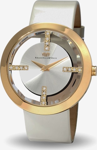 Rhodenwald & Söhne Analog Watch in Gold: front