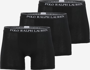 Boxers Polo Ralph Lauren en noir : devant