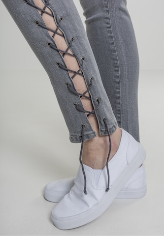Urban Classics Skinny Jeans in Grey