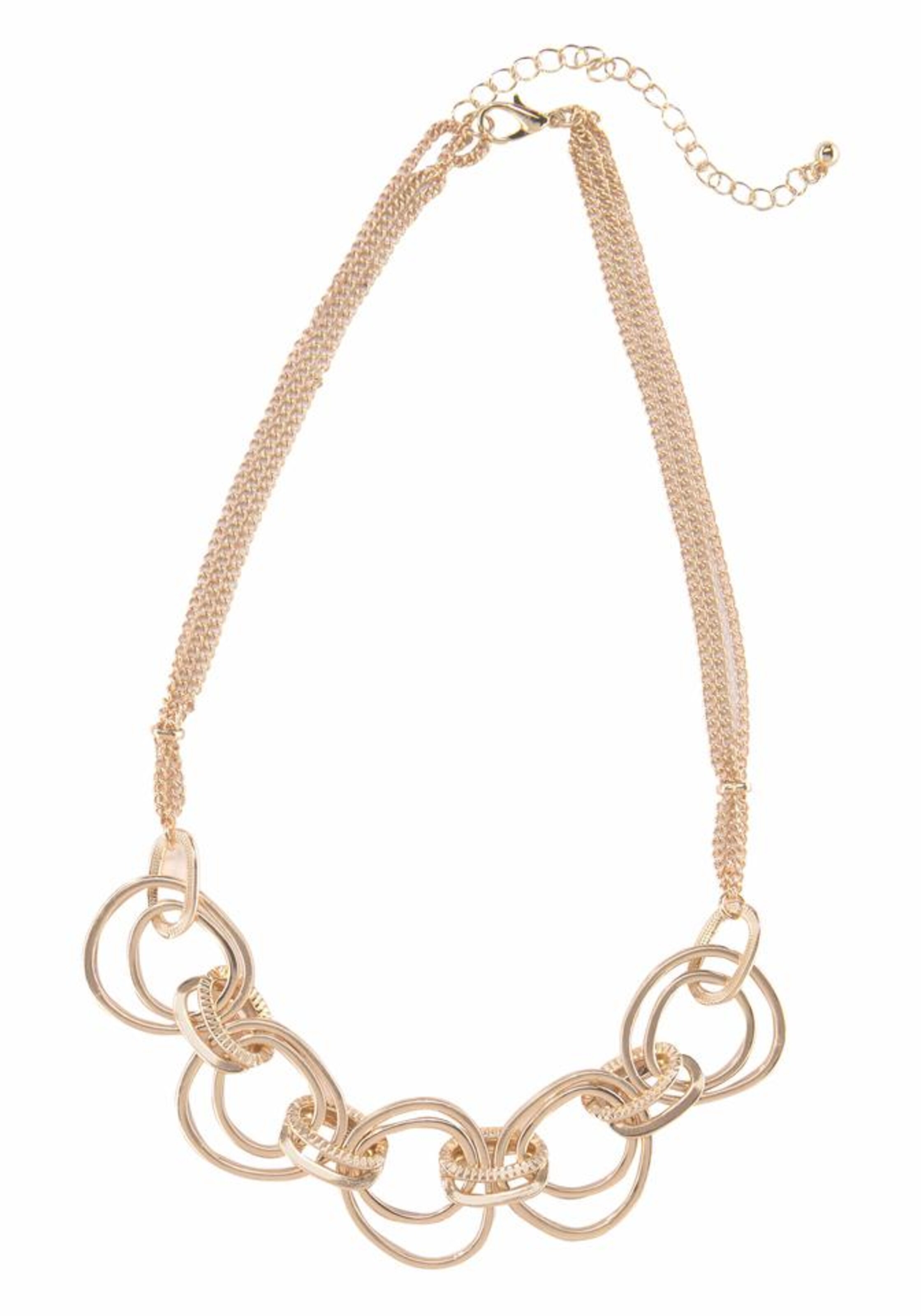 J. Jayz Necklace in Gold: front