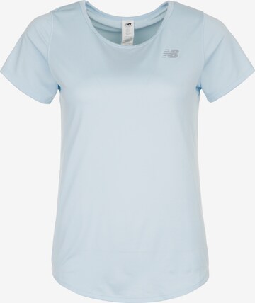 new balance Functioneel shirt 'Accelerate v2' in Blauw: voorkant