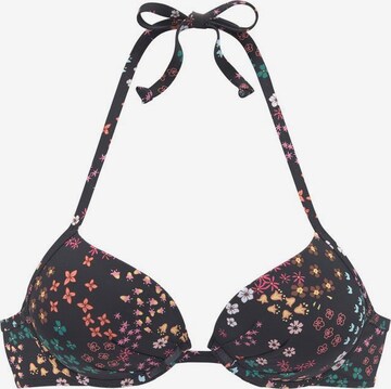 s.Oliver Push-up Bikinitop 'Milly' in Gemengde kleuren: voorkant