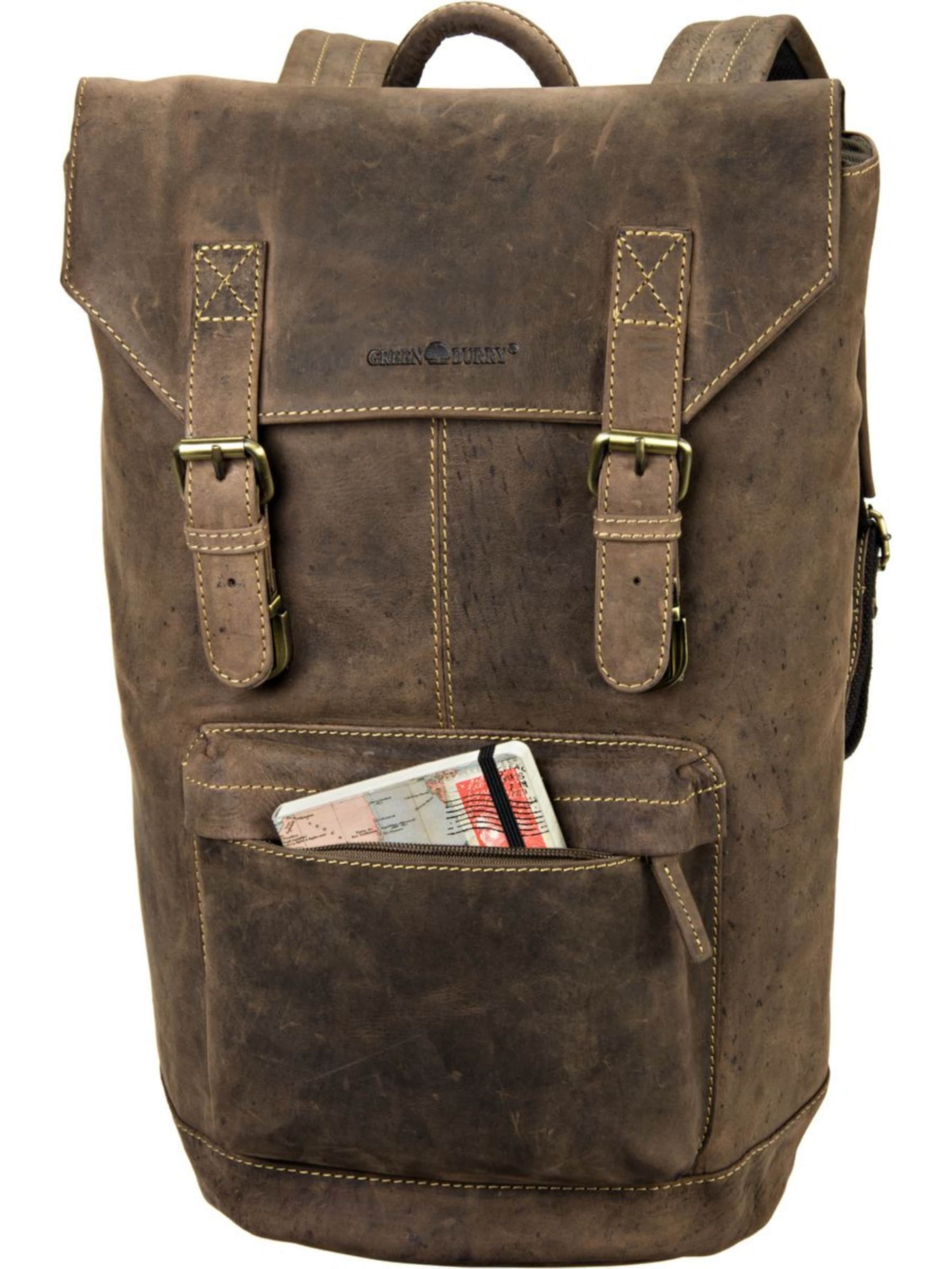 Zaino 'Vintage Retro' di GREENBURRY in marrone