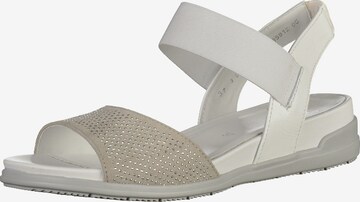 ARA Sandals in White: front