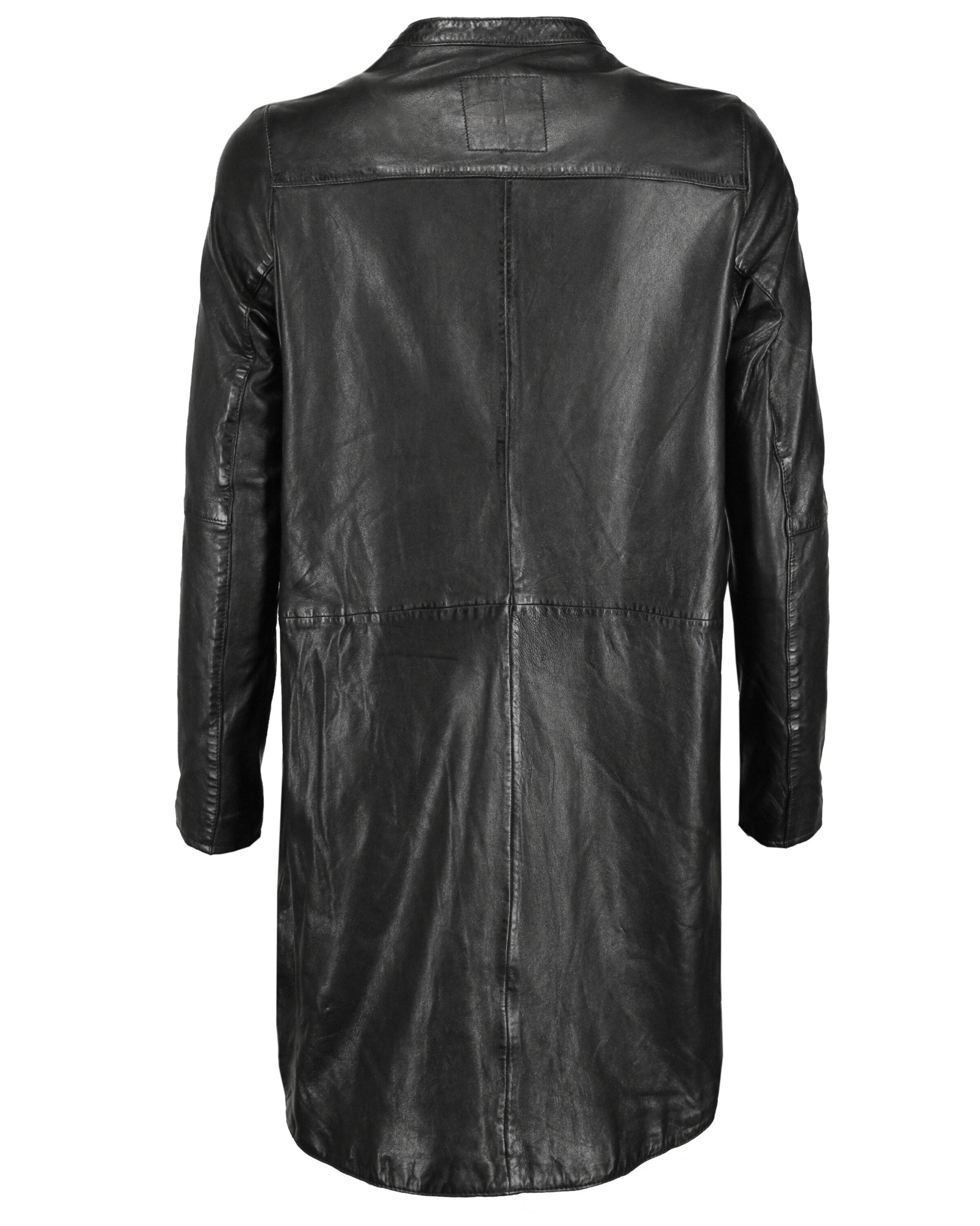 Maze Ledermantel in Schwarz