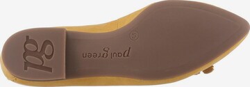 Paul Green Ballet Flats in Yellow