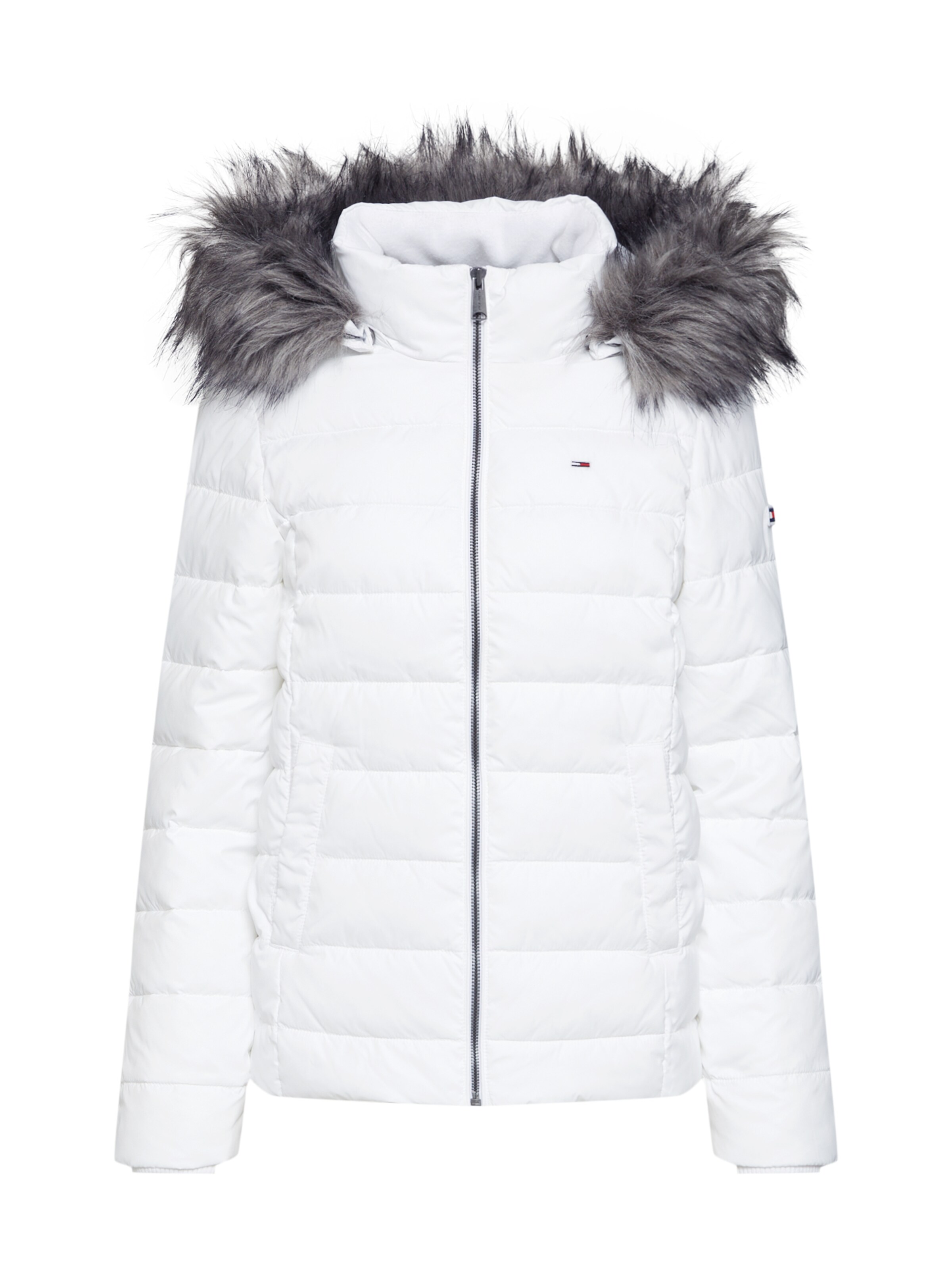 Tommy Jeans - Winterjas in de kleur Wit