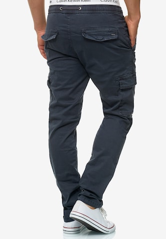 zils INDICODE JEANS Standarta Kargo bikses 'Broadwick'