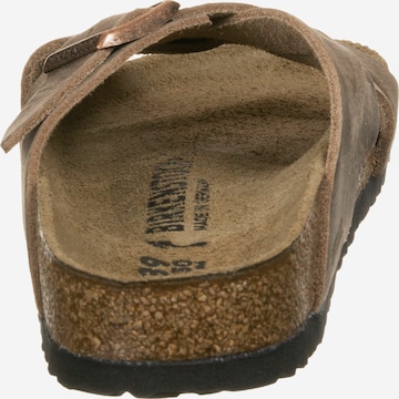 BIRKENSTOCK Pantoletter 'Lugano' i brun