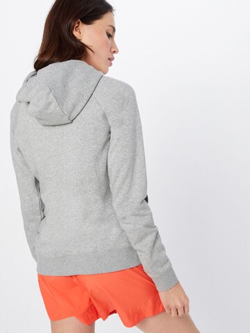 Nike Sportswear Zip-Up Hoodie 'Essntl' in Grey: back