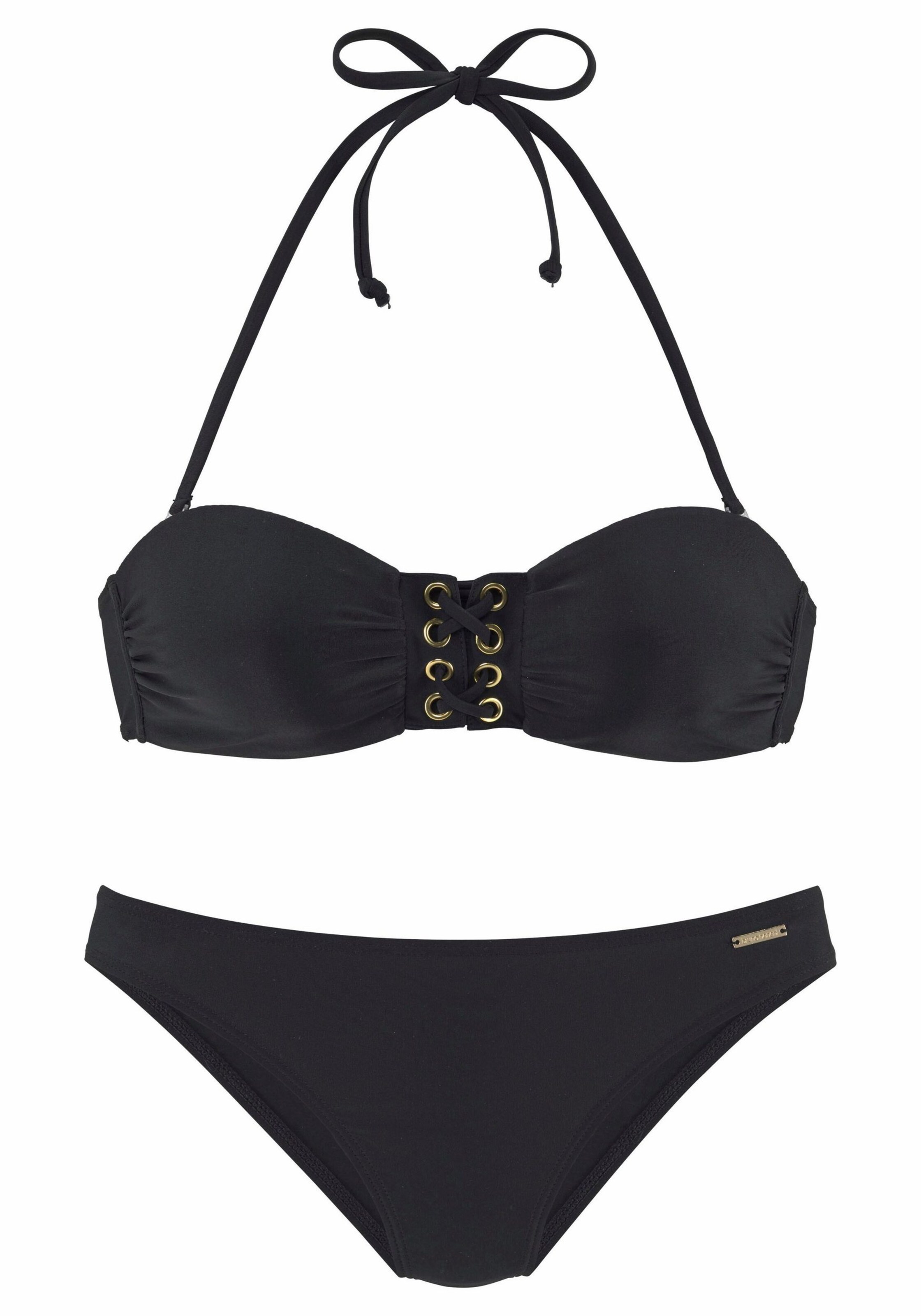 BRUNO BANANI - Bikinitop in schwarz