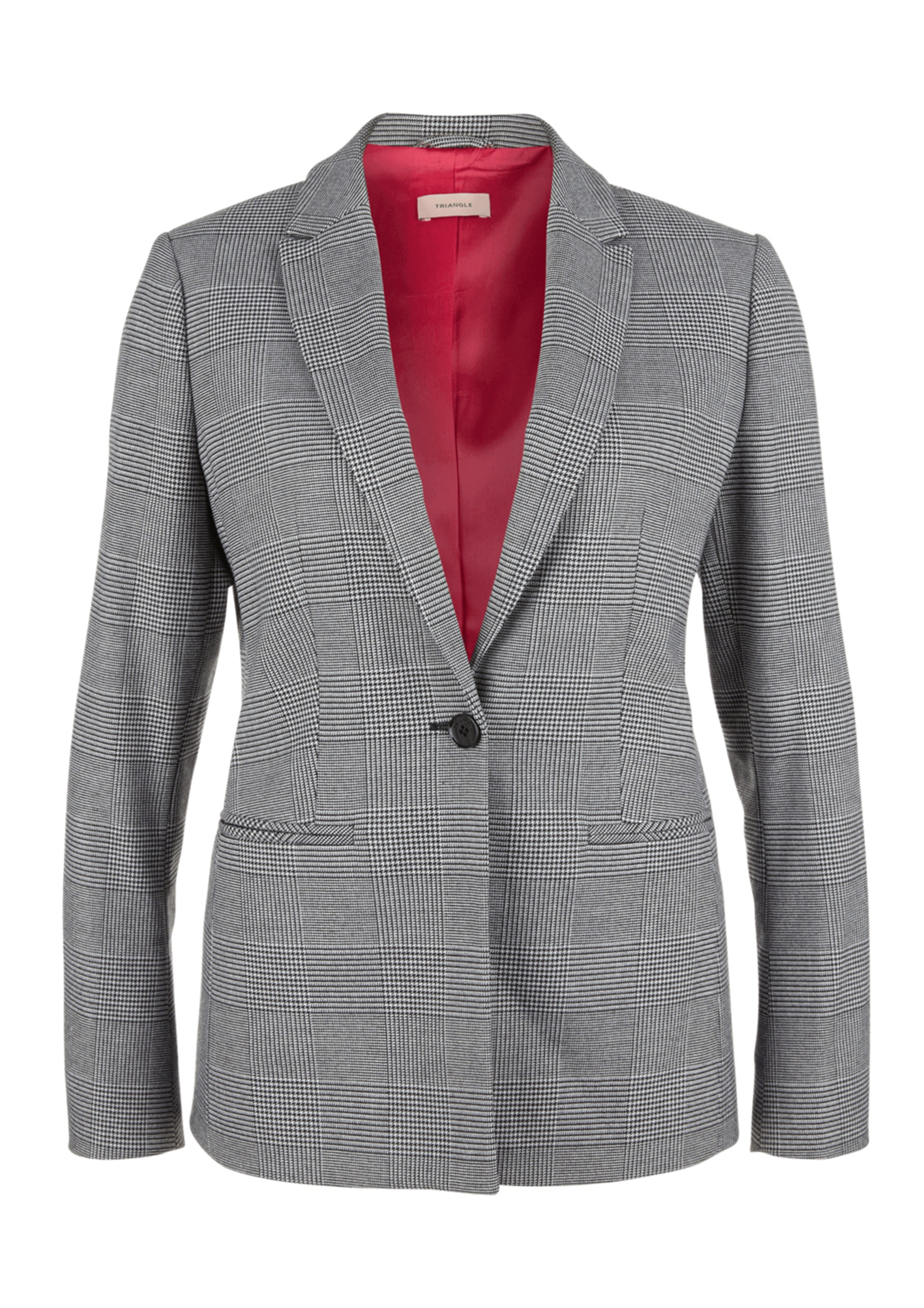 TRIANGLE - Blazer in blue denim