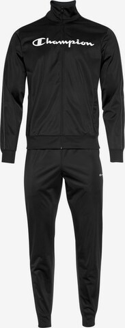 Champion Authentic Athletic Apparel Trainingsanzug in Schwarz: predná strana