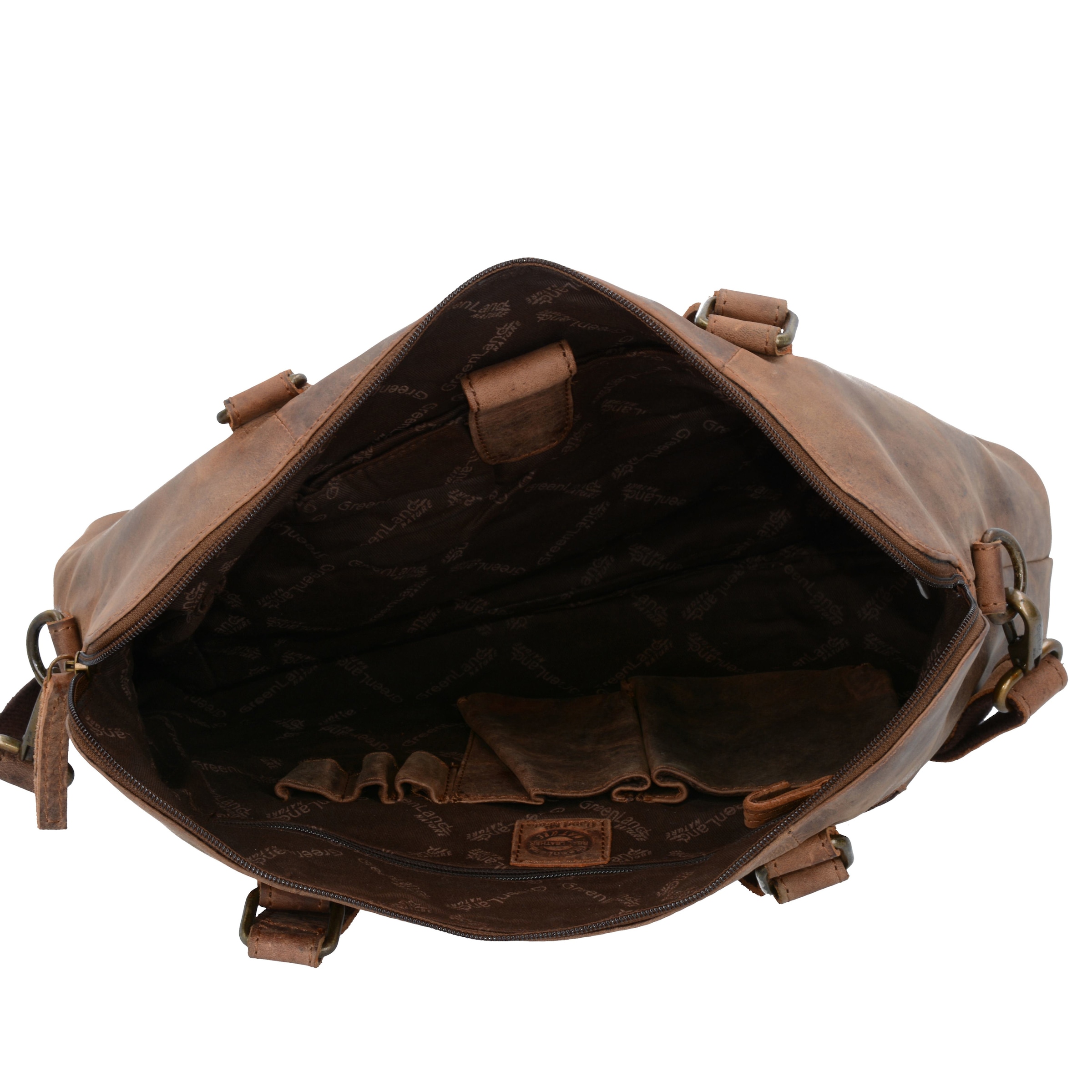 Greenland Nature Aktentas 'Montenegro' in Bruin