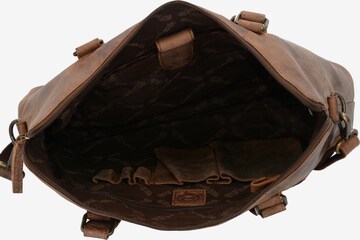 Greenland Nature Document Bag 'Montenegro' in Brown