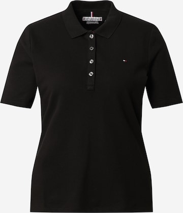 T-shirt TOMMY HILFIGER en noir : devant