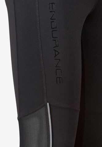 ENDURANCE Skinny Sportnadrágok 'Mahana' - fekete