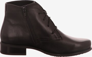 SEMLER Lace-Up Ankle Boots in Black