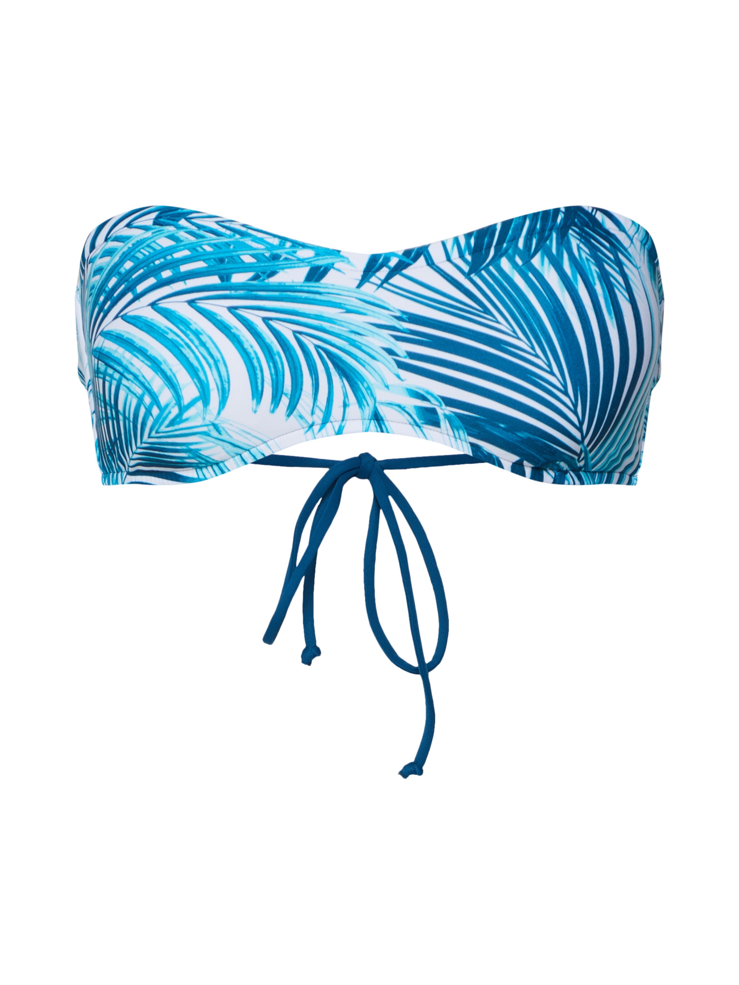 RIP CURL - Bikinitop 'PARADISE PALM BANDEAU' in de kleur Blauw