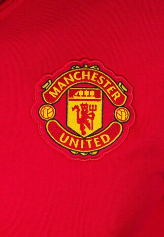 ADIDAS PERFORMANCE Sportsweatjacke 'Manchester United 3S' in Rot