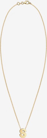 ELLI Necklace 'Buchstabe' in Gold: front