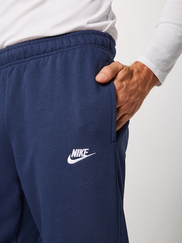 Nike Sportswear Zúžený Kalhoty – modrá