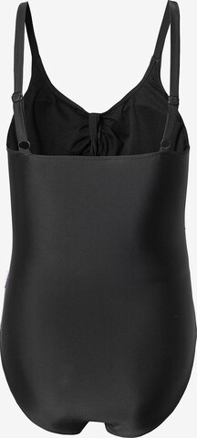 petit amour Bustier Badeanzug 'Antonie' in Schwarz