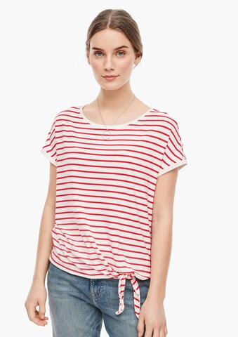 s.Oliver Shirt in Rood: voorkant