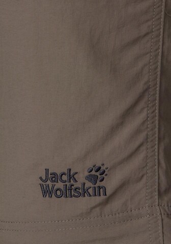 JACK WOLFSKIN Regular Sporthose 'Canyon' in Grau