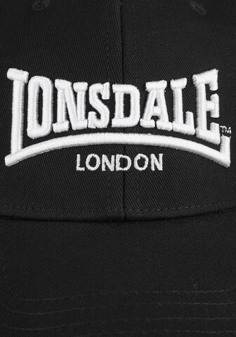 LONSDALE Cap 'WIGSTON' in Black
