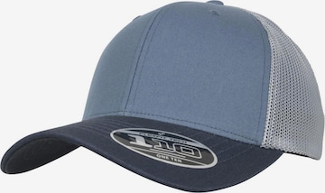 Casquette Flexfit en bleu : devant